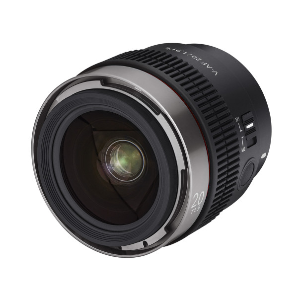 Samyang V-AF 20 mm T1,9 FE für Sony E Objektiv