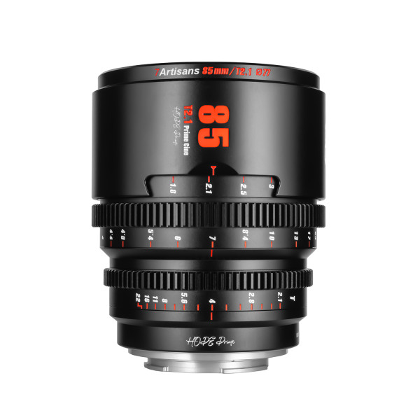 7Artisans Hope 85mm T2.1 Schwarz für MFT (S35)