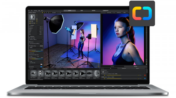 elixxier set.a.light 3D V2.5 STUDIO für MAC / WIN - Die Lichtsimulation für Fotografen & Filmer