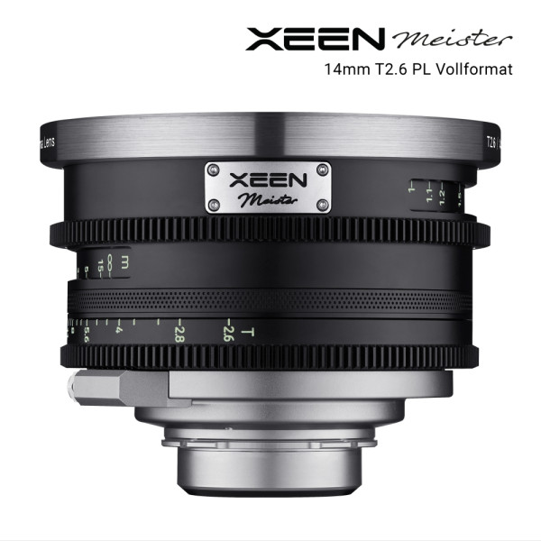 XEEN Meister 14mm T2,6 PL Vollformat