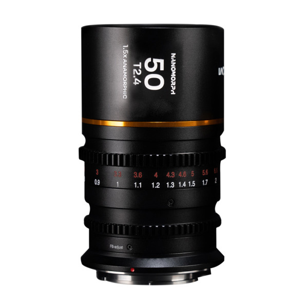 LAOWA Nanomorph 50mm T2.4 1.5X S35 orange DL