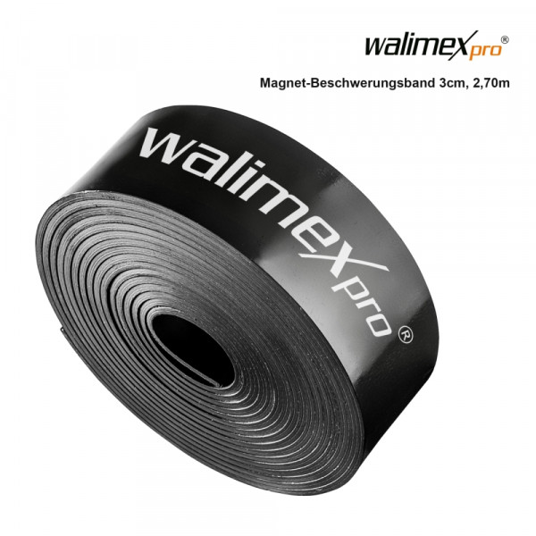 Walimex pro Magnet-Beschwerungsband 3cm, 2,7m