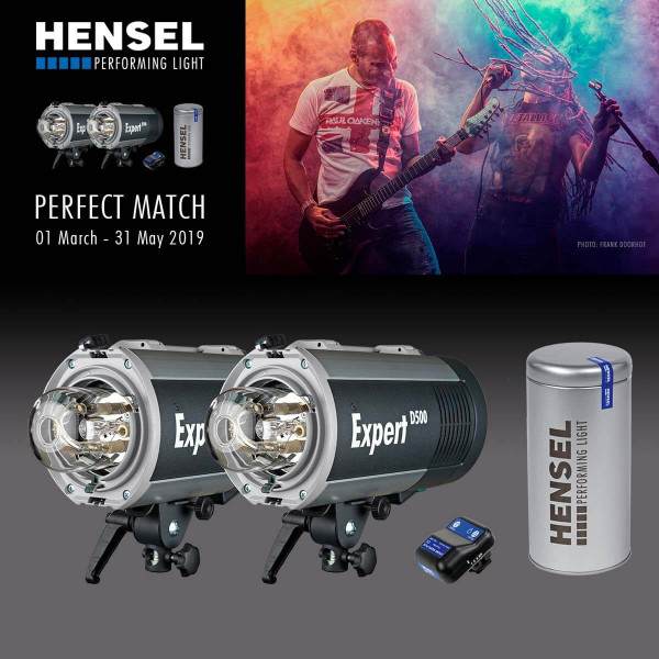 HENSEL PERFECT MATCH KIT mit 2x Expert D 500 + Strobe Wizard + EVER-READY KIT