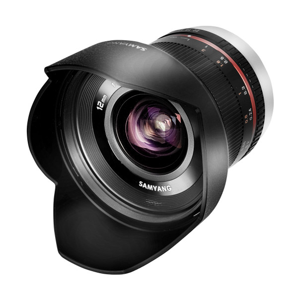 Samyang MF 12mm F2,0 APS-C Canon M schwarz