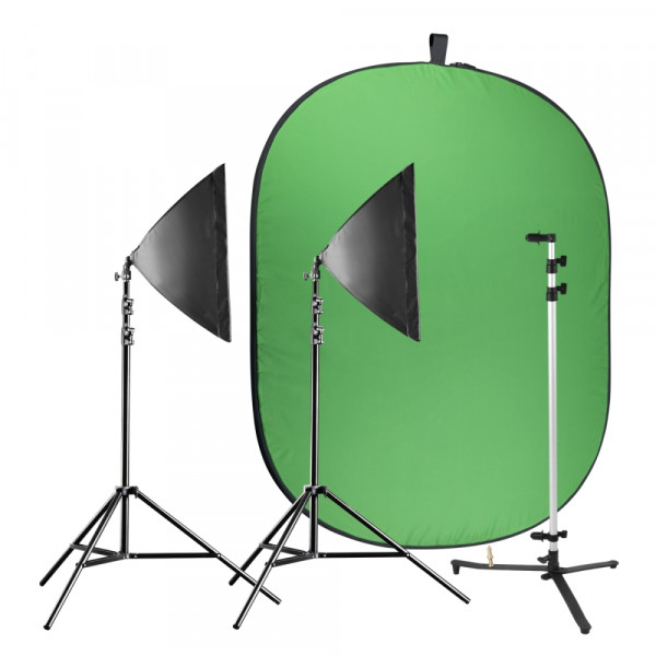 Walimex pro Video Greenscreen Set Einsteiger