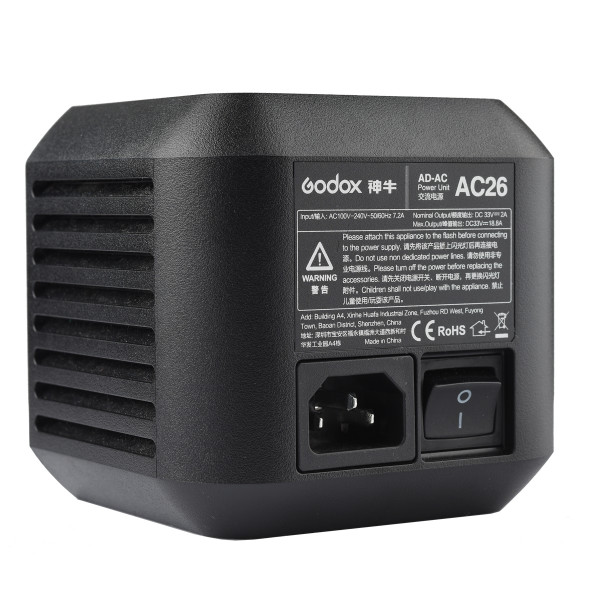 GODOX AC26 AC Adapter für AD600 Pro * Sale *