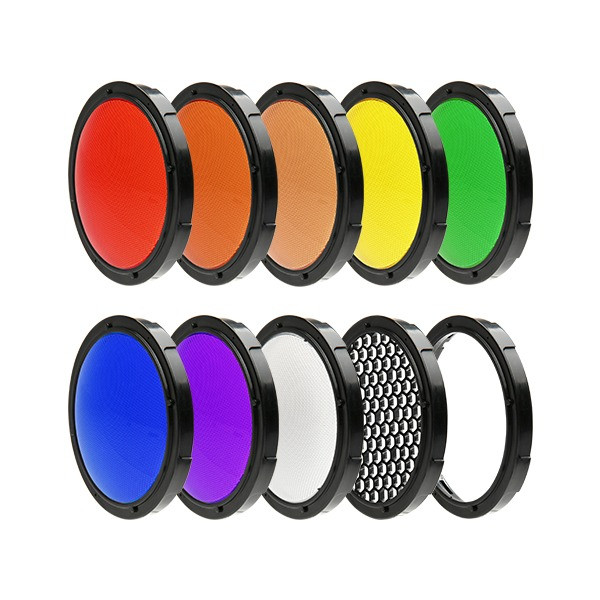 SMDV Color Light Filter Kit für Speedlites / Systemblitzgeräte
