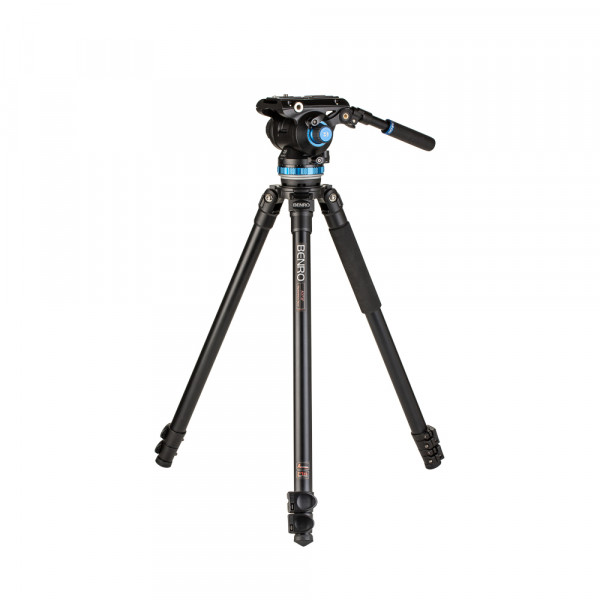 Benro Videostativ Kit A373FBS8PRO Aluminium inkl. Videoneiger S8Pro (75mm Schale)