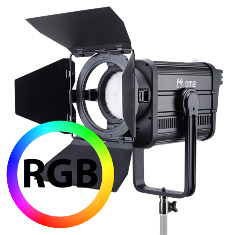 Falcon Eyes RGB LED Fresnel Spot Dimmbar DM2 200W