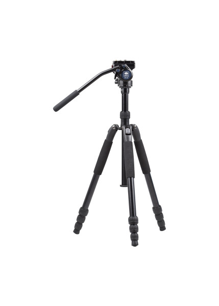 SIRUI T-004SK Traveler Light - Dreibeinstativ Alu schwarz mit VA-5X Videoneiger