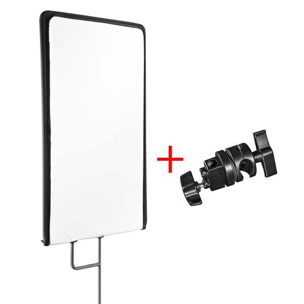 Walimex pro 4in1 Reflektorpanel 60x75cm + Klemme