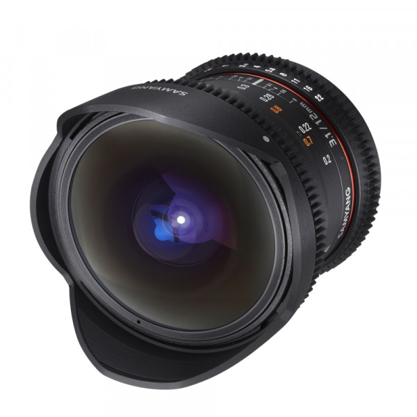 Samyang MF 12mm T3,1 Fisheye Video DSLR Sony A