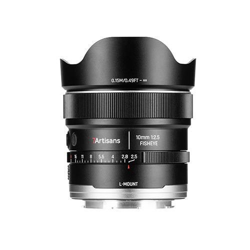 7Artisans AF 10mm f/2,5 MAX Fisheye - L-Mount (FF)