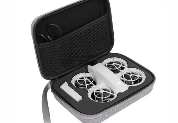UniOEM - Case grau Stoffoptik für DJI Neo Fly More Combo