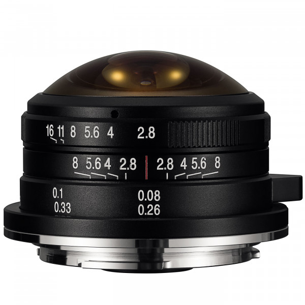 LAOWA 4mm f/2,8 Circular Fisheye Objektiv für MFT