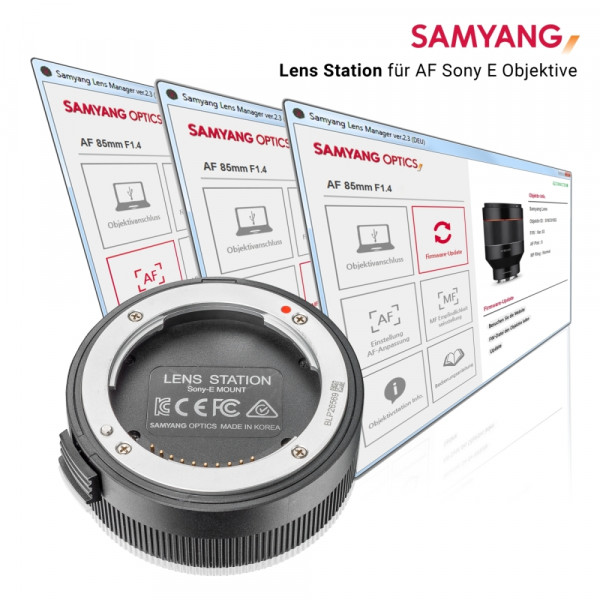 Samyang Lens Station für AF Sony E Objektive * Sale *