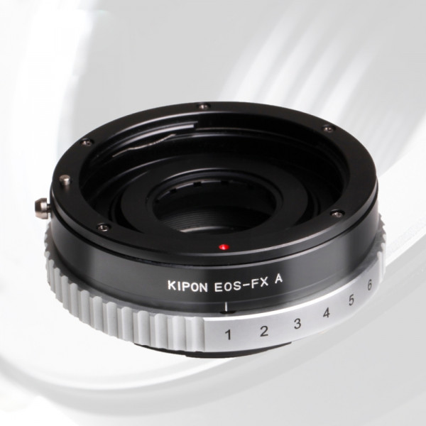 Kipon Adapter für Canon EF auf Fuji X m. Apterture