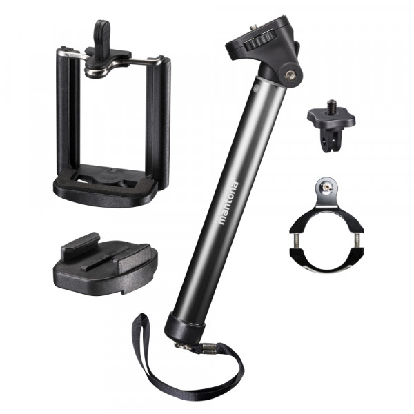 Mantona Selfie Set Round Mount f. GoPro/Smartphone