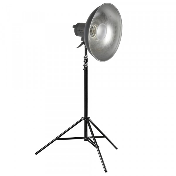 Walimex pro Quarzlight VC-1000 + Beauty Dish + WT-806 Stativ