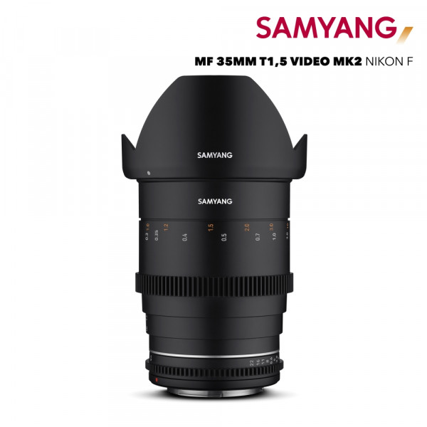 Samyang MF 35mm T1,5 VDSLR MK2 Nikon F