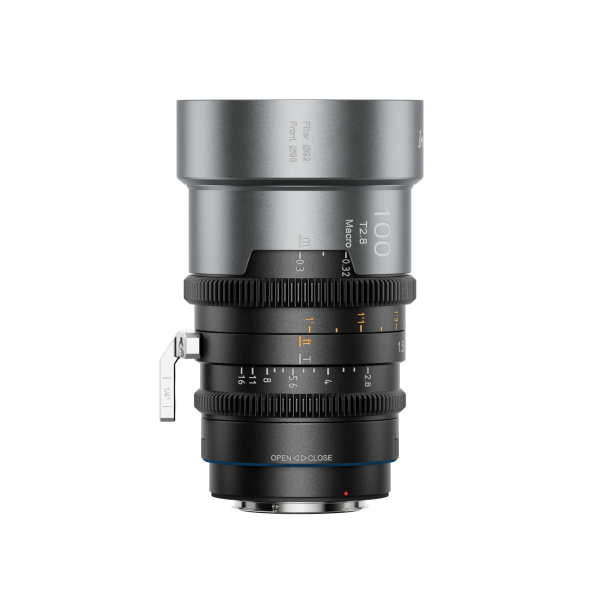 SIRUI IronStar T1.9 1,5x anamorphes Vollformat-Cine-Objektiv 100 mm (Blue Flare)