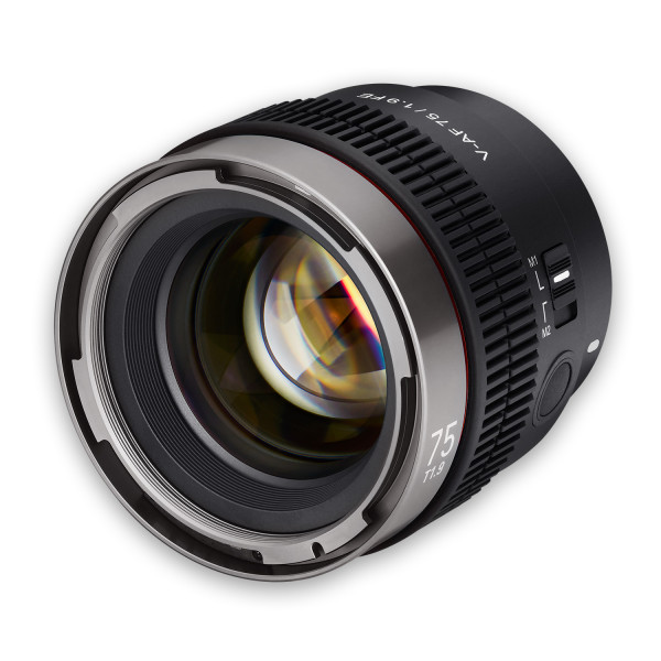 Samyang V-AF 75mm T1,9 FE für Sony E Objektiv
