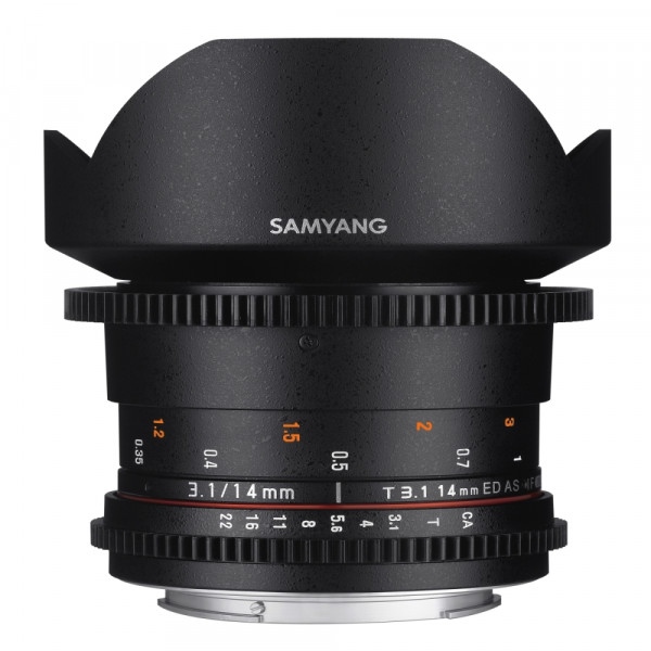 Samyang MF 14mm T3,1 Video DSLR II Sony A