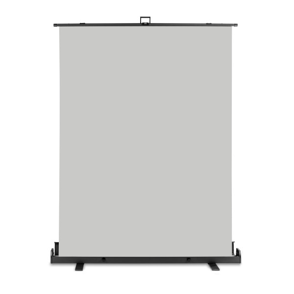 Walimex pro Roll-up Hintergrund grau 155 x 200 cm
