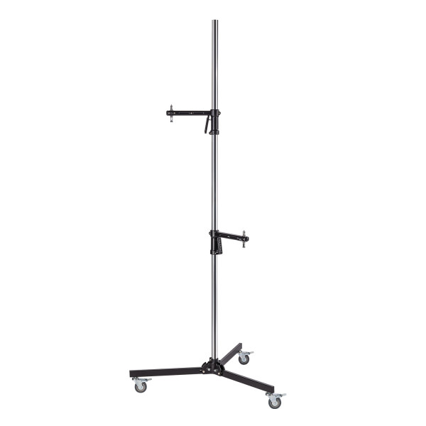 Walimex pro Rollstativ 223 cm mit 2 Klemmhaltern