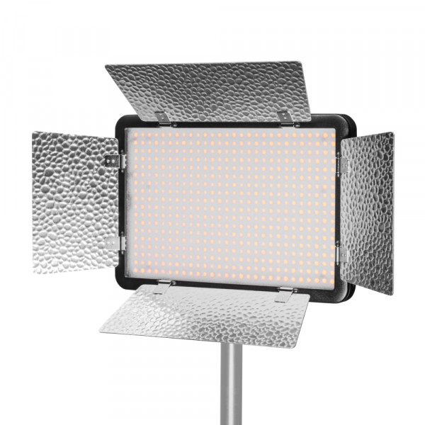 Walimex pro LED Versalight 500 Bi Color Set inkl. 1x Stativ und 2x Akku