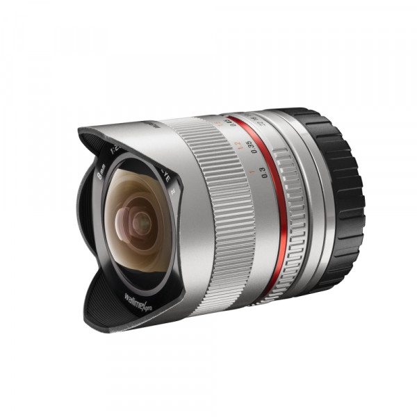 Walimex pro 8/2,8 Fisheye II APS-C Sony E silber