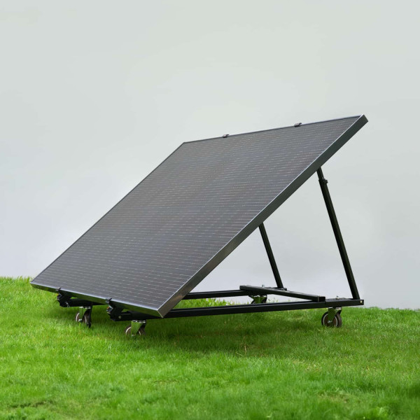 EcoFlow Rollen für Halterung von Solarpanele, verstellbar, hängend und stehend