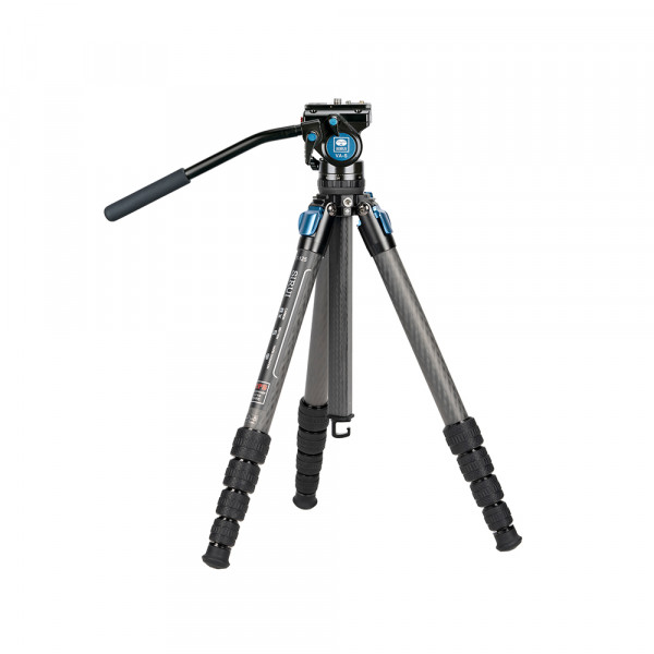 SIRUI ST-125 Superb Travel Dreibeinstativ Carbon mit Videokopf VA-5 ST-Serie