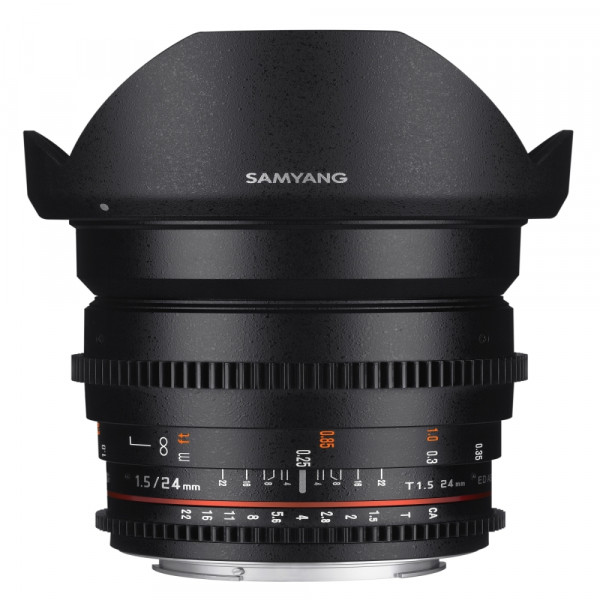 Samyang MF 24mm T1,5 Video DSLR II Canon EF