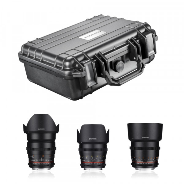 Samyang Video DSLR basic Set Canon EF ~ 10% Promo Code: SAMYANG10