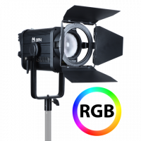 Falcon Eyes RGB LED Fresnel Spot Dimmbar DM4 400W Falcon Eyes RGB LED Fresnel Spot Dimmbar DM4 400W