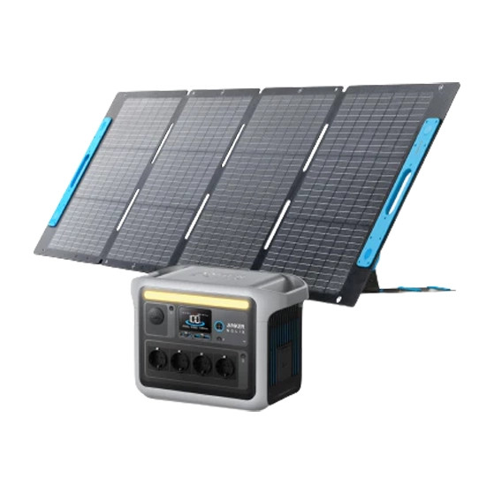 Anker SOLIX C1000X Solargenerator - 1056 Wh / 1800 W mit 1x 200W Solarpanel 531 * Motherday Promo *