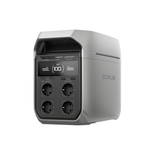EcoFlow DELTA 3 Plus Power Station - 3.600 Watt / 1.024 Wh