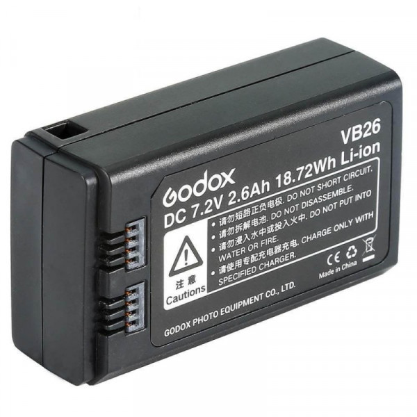 AgfaPhoto Godox VB26 Batteria per V1 & V860III By Studio-Ausruestung 