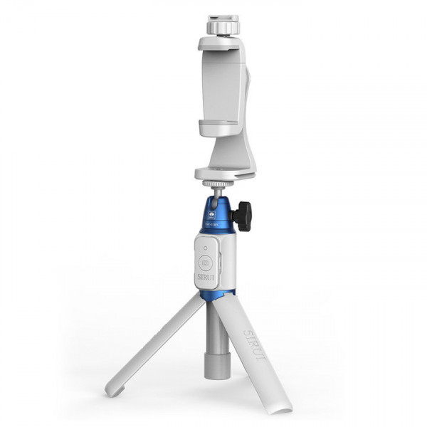 SIRUI TSH-01WX Ministativ & Selfiestick weiß für Smartphones