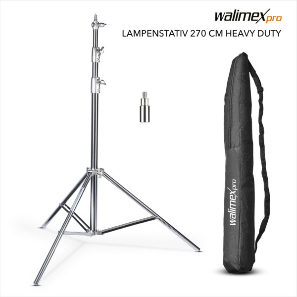 Walimex pro Lampenstativ 270 cm Heavy Duty