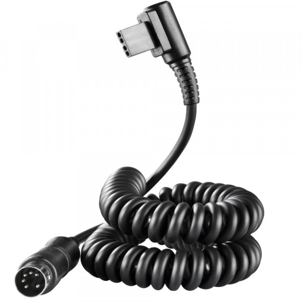 Walimex pro Powerblock Spiralkabel für Metz