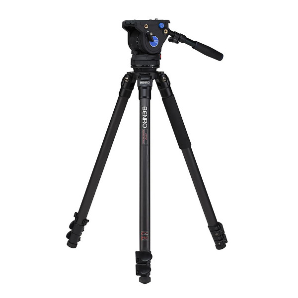 Benro S3 Carbon Videostativ als Kit mit BV6H Neiger