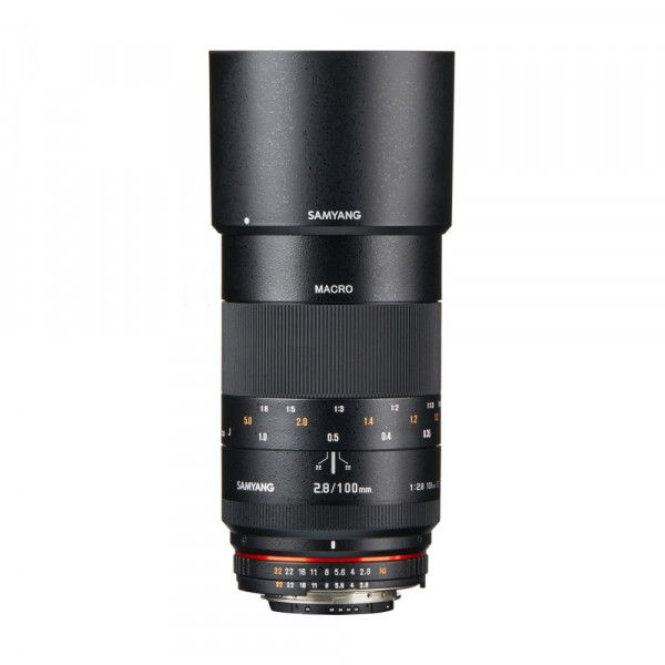 Samyang MF 100mm F2,8 Makro Nikon F AE (Walimex Pro Brand) - Xmas Sale