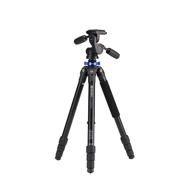 Benro TMA28AHD2A Mach3 Kit Serie 2 Alu 4 Segmente inkl. 3‐Wegeneiger HD2A