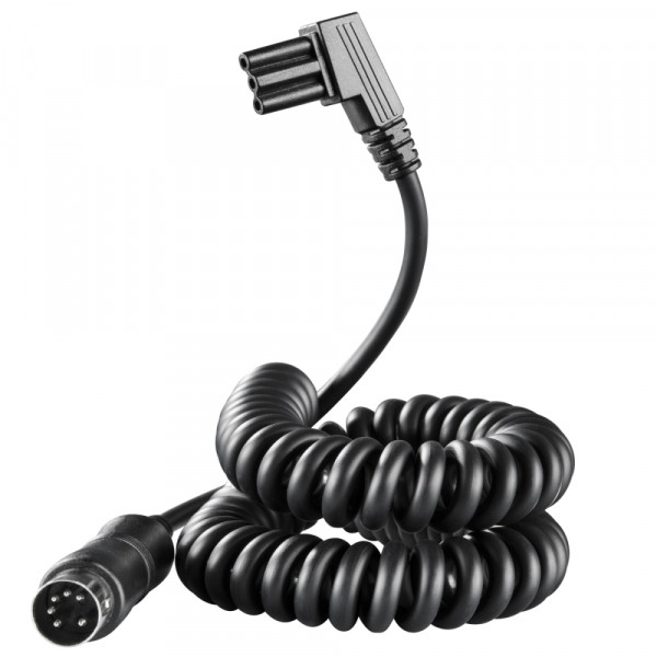 Walimex pro Powerblock Spiralkabel für Nikon