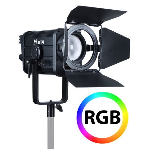 Falcon Eyes RGB LED Fresnel Spot Dimmbar DM4 400W