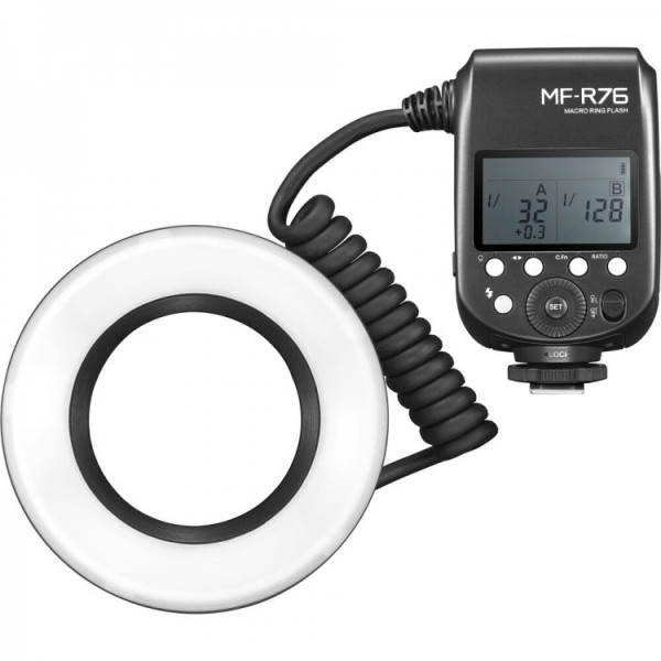 Godox MF-R76 Makro-Ringblitz für Kamera