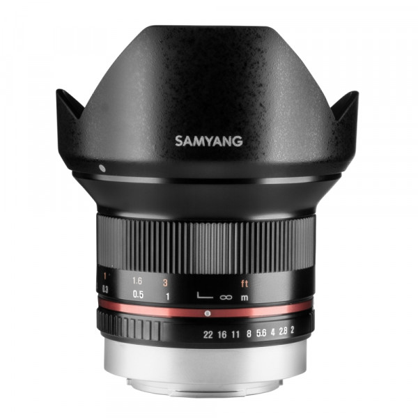 Samyang MF 12mm F2,0 APS-C Fuji X schwarz